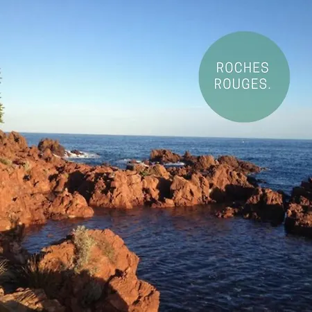 Rez De Jardin, Cap Esterel. 公寓 *